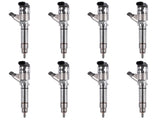 8x Fuel Injectors 0445120027 Fits for 2004.5-2005 GM Chevrolet Silverado Sierra 3500 6.6L Duramax 70730215