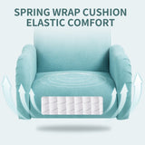 Accent Chair With Metal Gold Legs,Snowflake fabric Armchair,Single Sofa Chair for Living Room W3042P262912