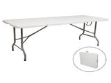 6FT Outdoor Courtyard Foldable Long Table 83891825
