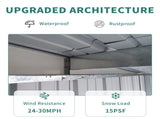 6x8FT Galvanized Steel Outdoor Storage Shed with Lockable Double Doors, Metal Lean to Shed with Free W2556P295413