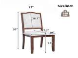 Downloads 0 
Farmhouse Dining Chairs Set of 4, Upholstered Dining Chairs with High Back, Modern N752P271803C