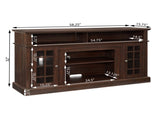 Classic TV Media Stand Modern Entertainment Console for TV Up to 65" with Open and Closed Storage W2275P337814