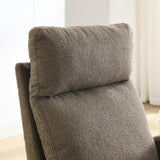 Welike 27.6"W Modern Accent High Backrest Living Room Lounge Arm Rocking Chair, Two Side W83472308