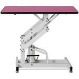 ZNTS 42.5INCH HYDRAULIC PET GROOMING TABLE PINK COLOR 46798649