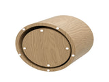 MDF side table/coffee table/end table/nesting table set of 2 with oak veneer for living W87640118