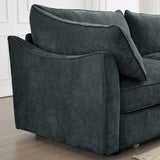 Armless sofa Velvet-Grey W3041P293505