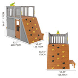 Kids Playhouse Outdoor,Wooden Play House Play set for Kids Large, Sturdy, Realistic Design with 15774514