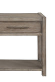 54 inch Sofa Table, No Assembly Required, White Oak Finish B108P163865