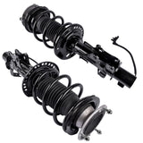 Pair Front Left & Right Shock Strut Coil Spring Assembly with Electric Fit for Cadillac ATS 51071283