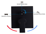 12inch Shower System With Handheld Shower Head W121749905