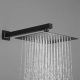 ZNTS 10 inch Shower Head Bathroom Luxury Rain Mixer Shower Complete Combo Set Wall Mounted 14208037