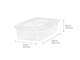 5 Qt. Plastic Storage Bins with Lids, Stackable Storage Containers, Totes, 20Pk 58926254