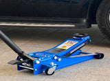 3T Heavy Duty Horizontal Double Pump Floor Jack Foot Model 43980968