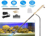 Electric Aquarium Gravel Cleaner, 137GPH Fish Tank Vacuum Cleaner, Extendable Tube 22.83in to 89110847