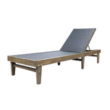 SUMMERLAND CHAISE LOUNGE - DARK GREY MESH 60018.00DGY