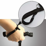 5-Levels Adjustable Height Stick Portable Foldable Cane Travel Camping Hiking 18133745