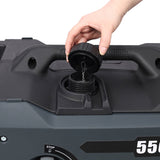 Super quiet Inverter Generator 5.5KW portable generator electric&remote start, foldable handle with W465P236921