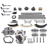 Timing Chain Kit Oil & Water Pump VVT Sprockets Fit for Buick Enclave Lacrosse Cadillac ATS CTS 42935036