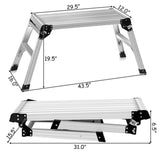 Folding step stool with anti slip pad 18901327