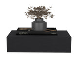 Floating Nightstand 5"H, Modern Wall-Mounted Bedside Shelf with Drawer, Black B097P167436