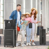 2 Piece Luggage Set with Bags Expanable Spinner Wheels ABS Lightweight Suitcase with TSA Lock N732P198745B