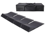 4PACK Tire Saver Ramps,Car Tire Wheel Ramps,Anti-Slip Hard Plastic Design,With Carry Bag,Black 34026701