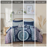 Twin XL Boho Comforter Set with Bed Sheets B03595854
