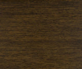Dark Brown Cherry Finish 5pc Dining Set Table with 4 Chairs Black Faux Leather Upholstery Wooden B011P170669