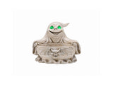 Halloween Ghost Storage Bowl Figurine, Spooky Candy Dish with LED Light for Halloween Party 02679682