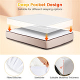 75 X 39 Electric Heated Mattress Pad with Adjustable Temperatures 10 H Timer 46839340