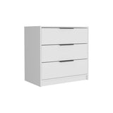 Kaia 3 Drawers Dresser, Superior Top -White B07091879