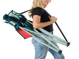Oversized Mesh Camping Chair with Carry Bag and Cup Holders 33590073