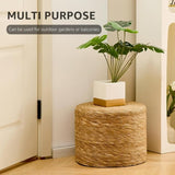 Handmade Woven Foot Stool Natural Seagrass Ottoman for Home Decor & Seating 24853314