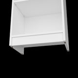 Sutton Slim Bookcase with Modern 5-Shelf Design B128P176166