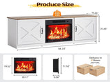 Brown top panel, washed white cabinet body, 133955cm, embossed particle 23980403