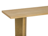 Stylish Console Table with Pine Veneer Geometric Legs,Suitable for Living Room, Study N711P289142O