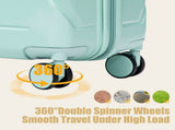 28" Large Suitcase, ABS Hardshell, Upgraded Crack-Resistant Iron Handle, Combination Lock, 360&deg W2787P536180
