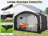 7.25.16 Ft Outdoor Bike Storage Shed Tent Waterproof Bicycle Shelter for 5 Bikes 72313980