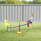 4 Seater Kids Seesaw Swivel Teeter Totter with 360&deg Spinning 39204611