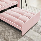 Three-in-one sofa bed chair folding sofa bed adjustable back into a sofa recliner single bed adult W1359137401