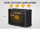 GST Stylish H-S-S Pickup Electric Guitar Kit with 20W AMP Bag Guitar Strap 46732167