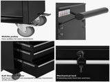 6-Drawer Rolling Tool Chest Cabinet, Large Capacity Metal Tool Box with Wheels and Locking, Roll W3037P242001