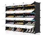Portable Shoe Rack Organizer 48 Pair Tower Shelf Storage Cabinet Stand Expandable for Heels, Boots, 72352071