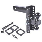 Adjustable Trailer Hitch-Drop Hitch-Tow Hitch 22,000 LBS GTW 2" & 2-5/16" Ball 10614944