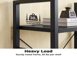 5-Tier Bookshelf, Modern Narrow Bookcase with 30lbs Shelf Capacity, Storage Shelf for Living 05806094