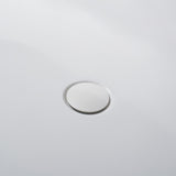 67-inch solid surface stone resin oval shape soaking bathtub with overflow for the bathroom W161370501