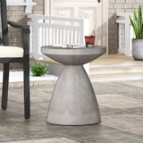 Outdoor LightWeight Concrete Side Table 73455.00