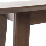 ZNTS Wood Bar Table, Natural Walnut Finish, 17.72 in x 47.24 in x 42.01 in 58918.00