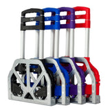 Portable Foldable Telescopic Trolley Trolley Luggage Trolle Black 05081310