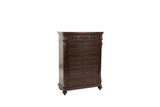 Antique Cherry / Antique Walnut Wooden 1pc Chest Of Drawers Storage Bedroom Furniture Unique Design B011P210738